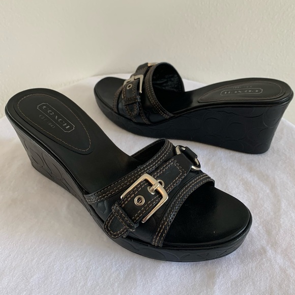 Coach Shoes - Coach Jewel wedges